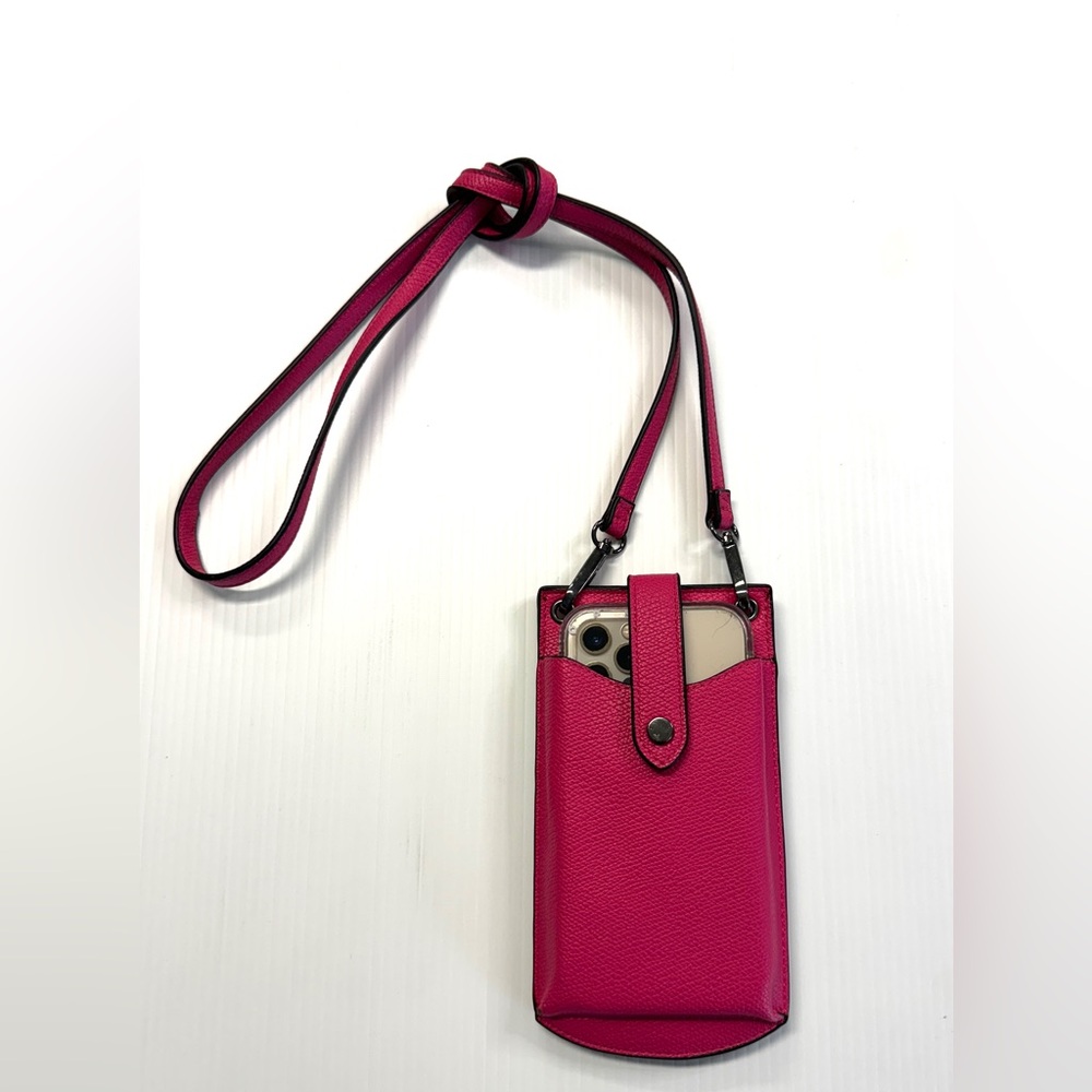 A New Day Hot Pink Crossbody Cellphone Wallet